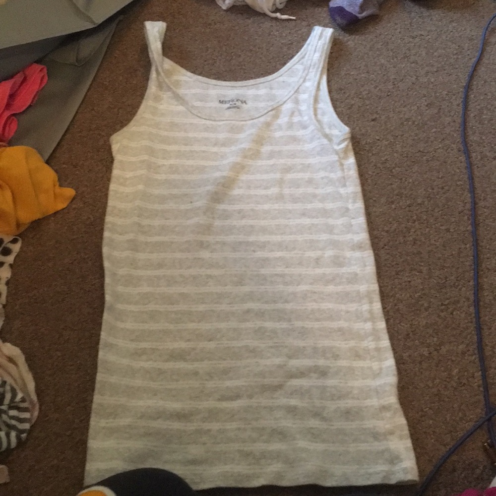 White tank top